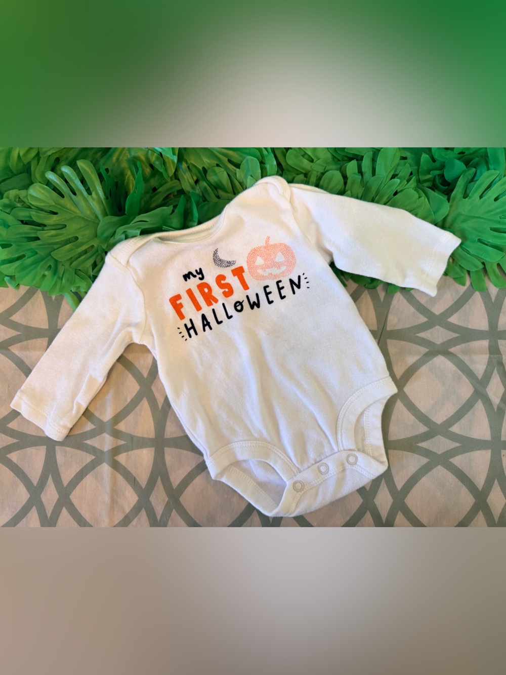 10/$25 • Carters “My First Halloween” Cotton Bodysuit
